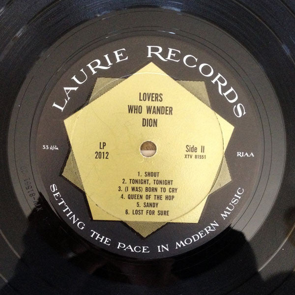 Dion  - Lovers Who Wander - LP
