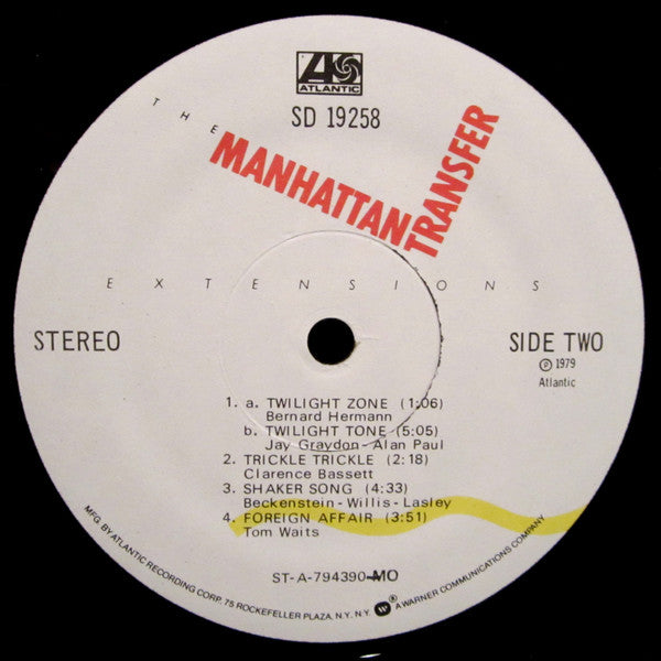 The Manhattan Transfer - Extensions - LP