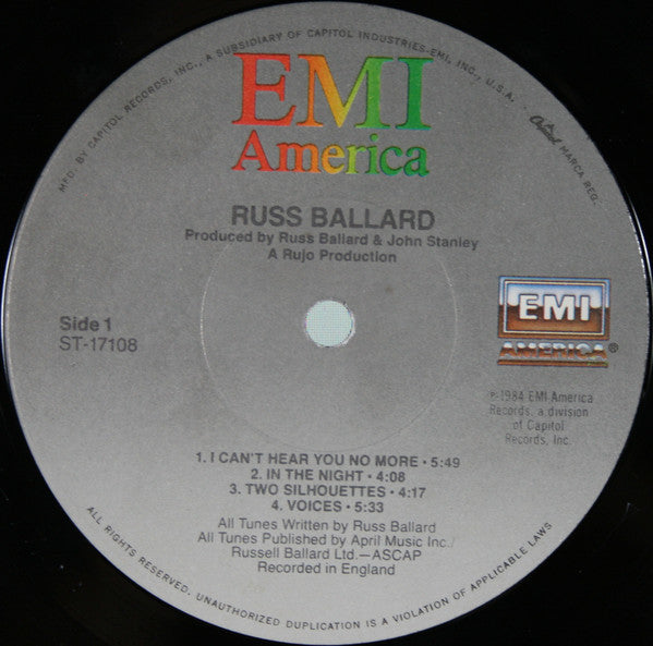 Russ Ballard - Russ Ballard - LP