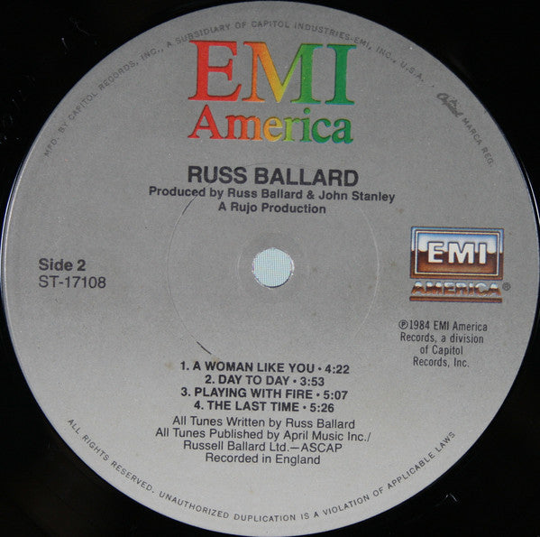 Russ Ballard - Russ Ballard - LP