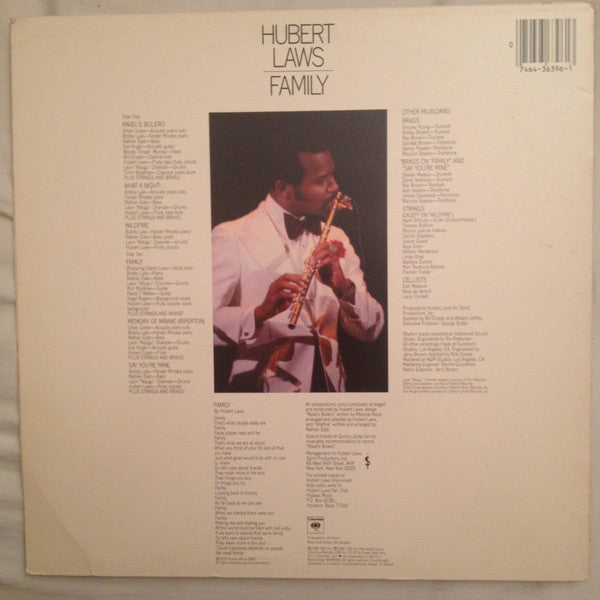 Hubert Laws - Family - LP