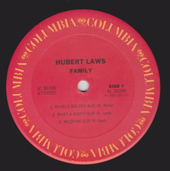 Hubert Laws - Family - LP