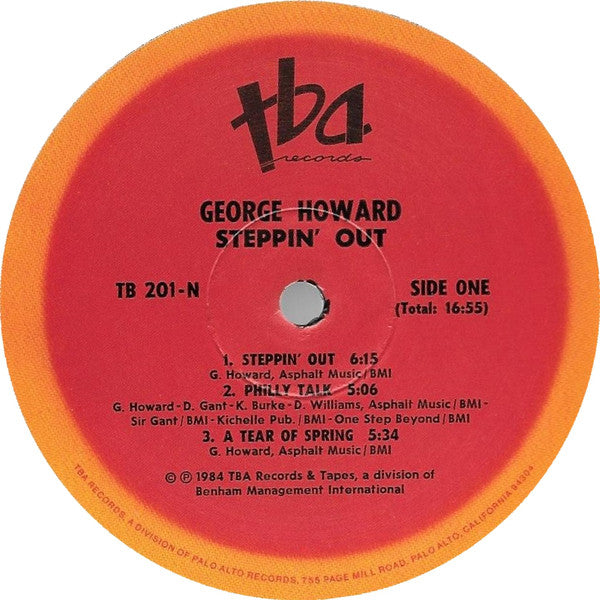 George Howard - Steppin' Out - LP