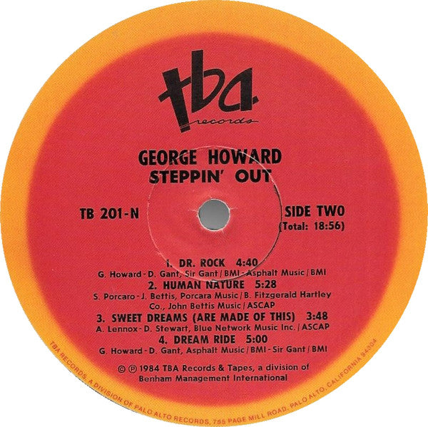 George Howard - Steppin' Out - LP