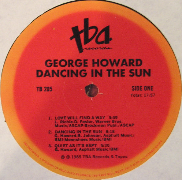 George Howard - Dancing In The Sun - LP