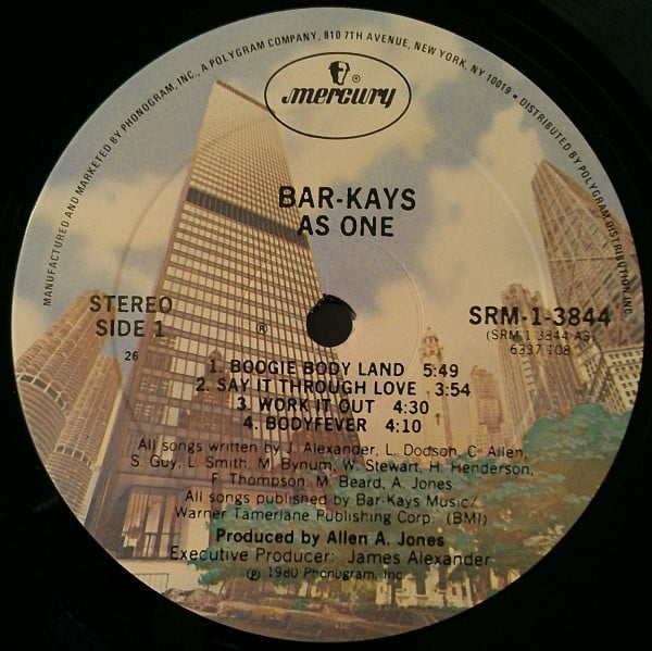 Bar-Kays - As One - LP