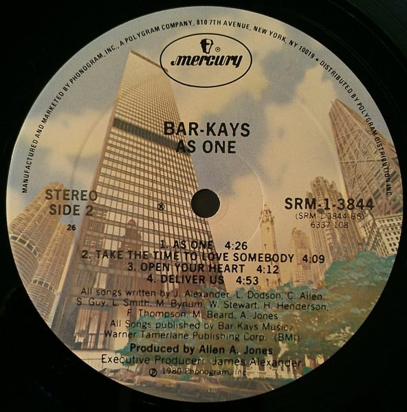 Bar-Kays - As One - LP