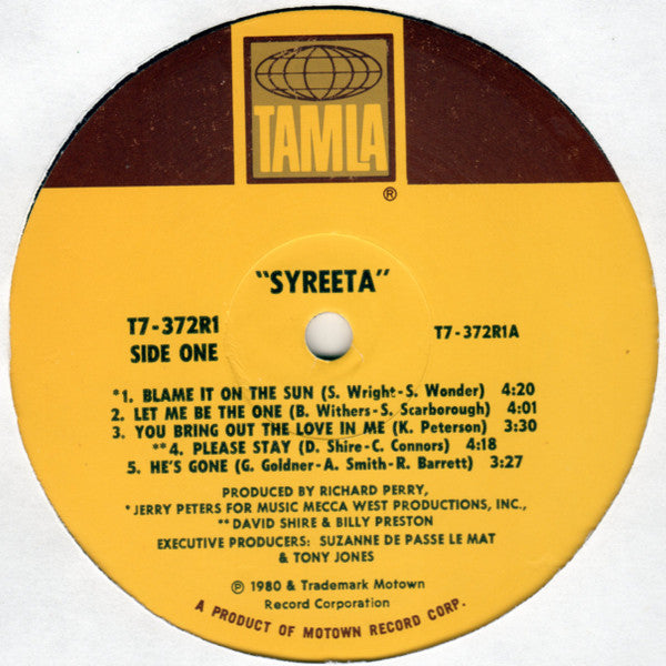 Syreeta - Syreeta - LP