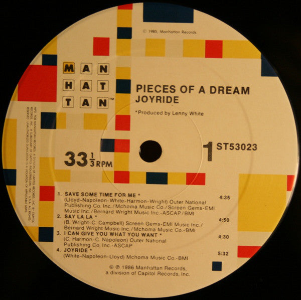 Pieces Of A Dream - Joyride - LP