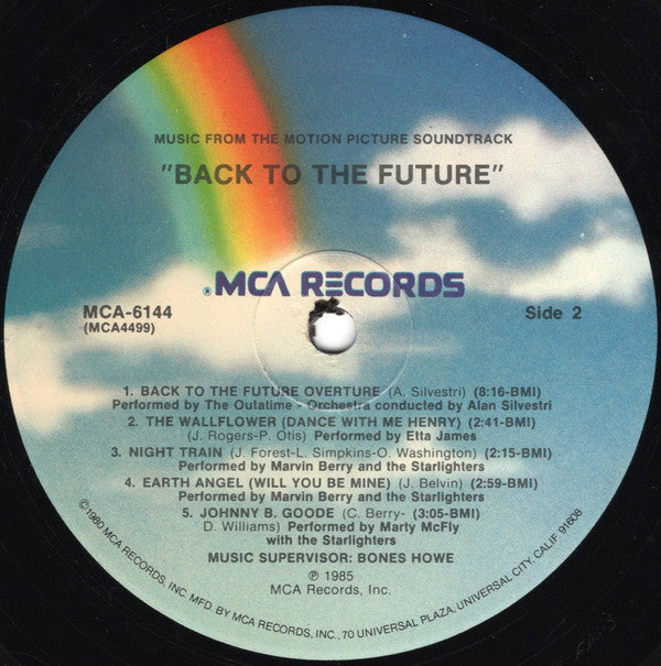 Various - Back To The Future (Music From The Motion Picture Soundtrack) - LP