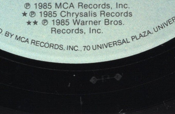 Various - Back To The Future (Music From The Motion Picture Soundtrack) - LP