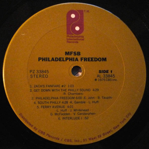 MFSB - Philadelphia Freedom - LP
