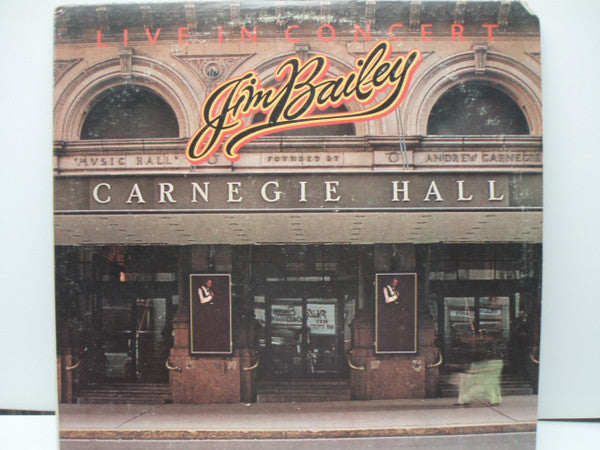 Jim Bailey - Live At Carnegie Hall - LP