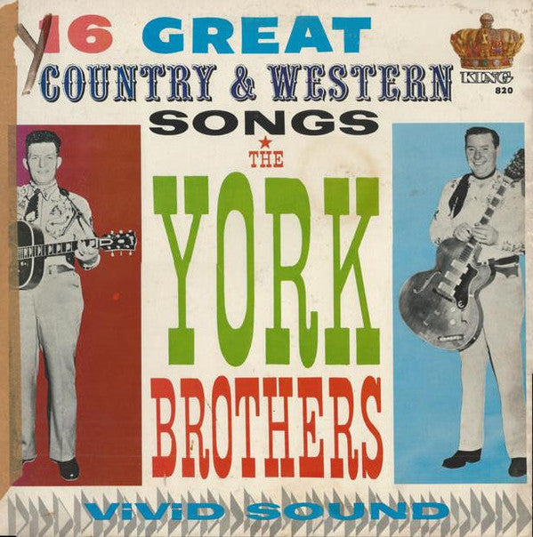York Brothers - 16 Great Country & Western Songs - LP