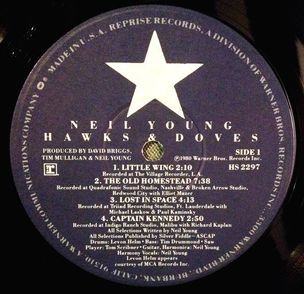 Neil Young - Hawks & Doves - LP