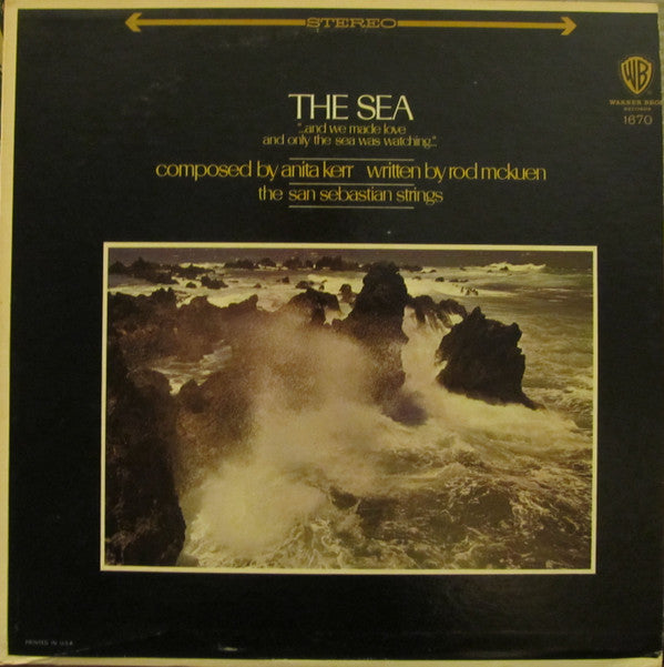 Anita Kerr, Rod McKuen / The San Sebastian Strings - The Sea - LP
