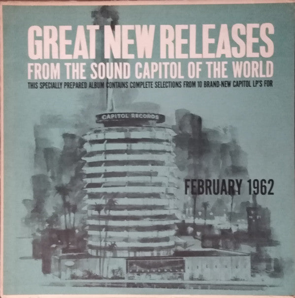Various - Great New Releases From The Sound Capitol Of The World - February 1962 - LP