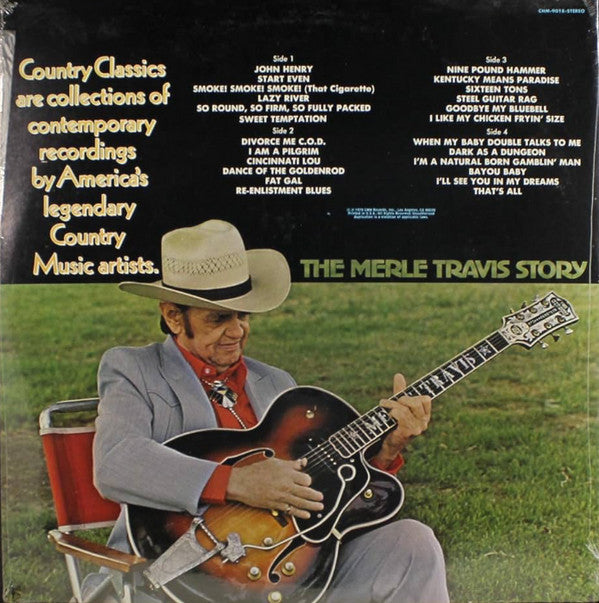 Merle Travis - The Merle Travis Story - LP