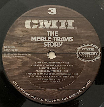 Merle Travis - The Merle Travis Story - LP