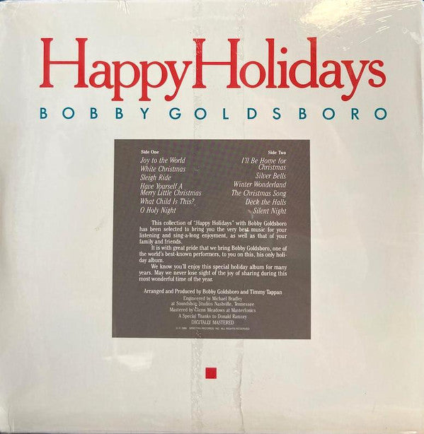 Bobby Goldsboro - Happy Holidays - Collectors Edition - LP