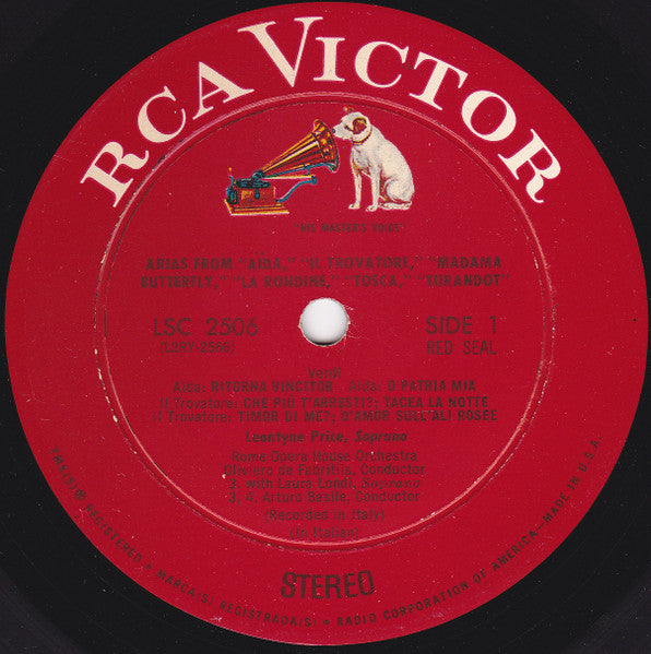 Leontyne Price - Arias - LP