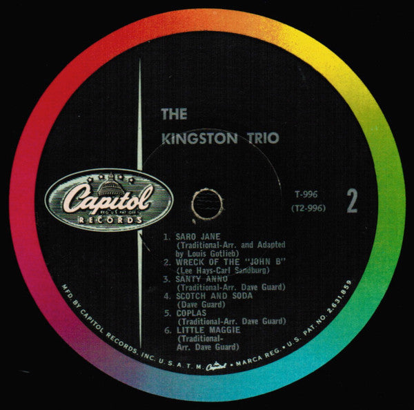 Kingston Trio - The Kingston Trio - LP