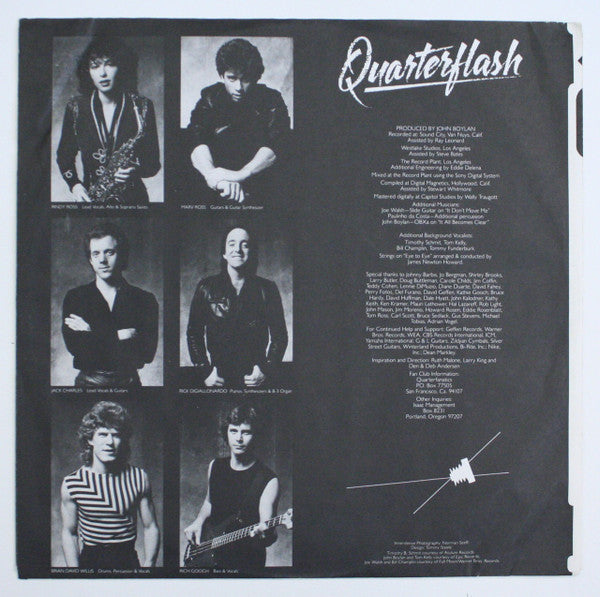 Quarterflash - Take Another Picture - LP