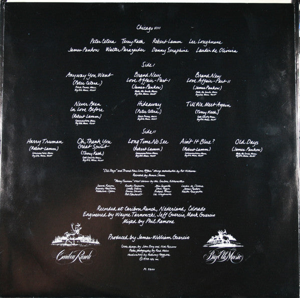 Chicago  - Chicago VIII - LP