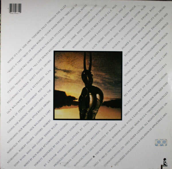 Robert Palmer - Maybe It's Live - LP