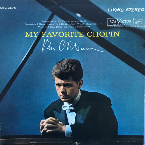 Van Cliburn - My Favorite Chopin - LP