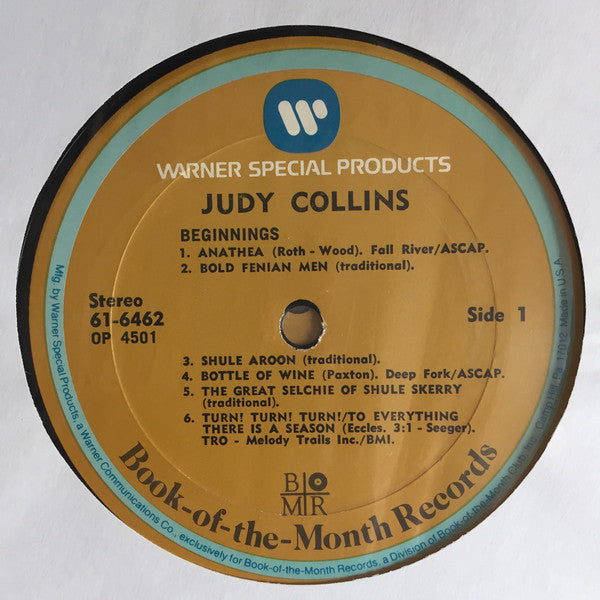 Judy Collins - Judy Collins - LP