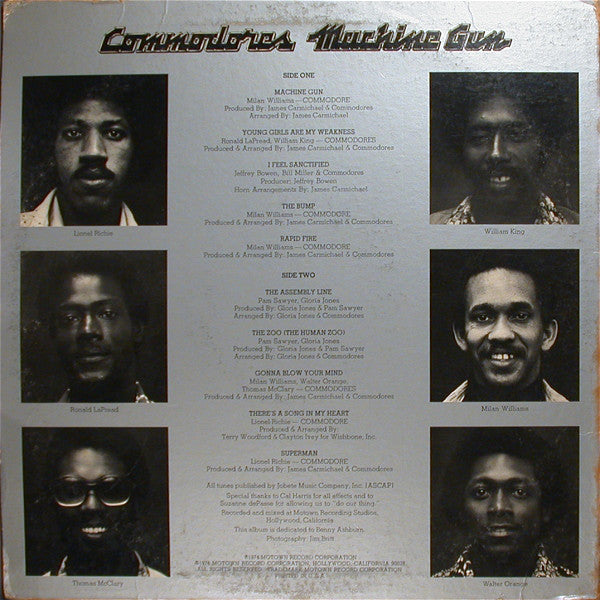Commodores - Machine Gun - LP