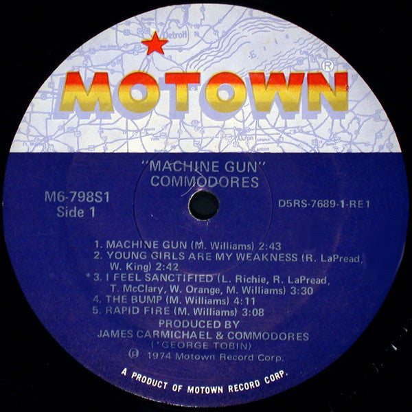 Commodores - Machine Gun - LP