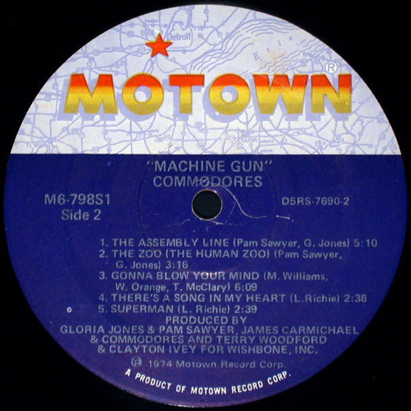 Commodores - Machine Gun - LP