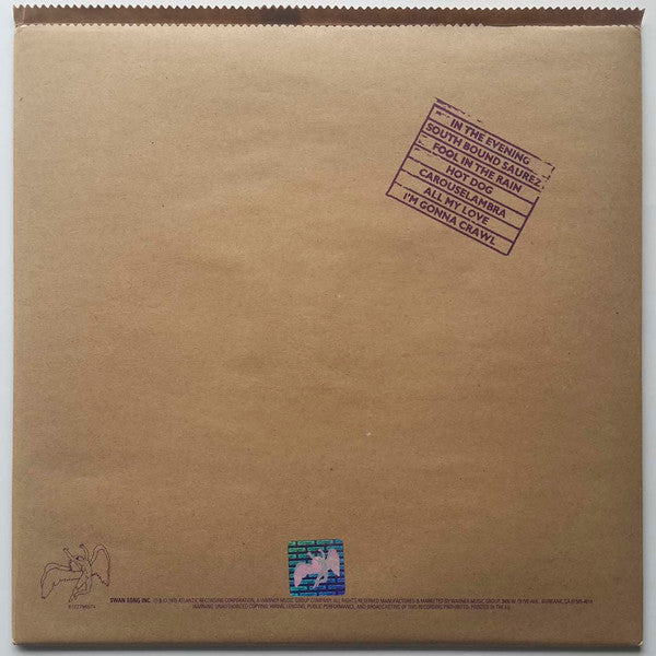 Led Zeppelin - In Through The Out Door - LP