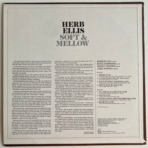 Herb Ellis - Soft & Mellow - LP