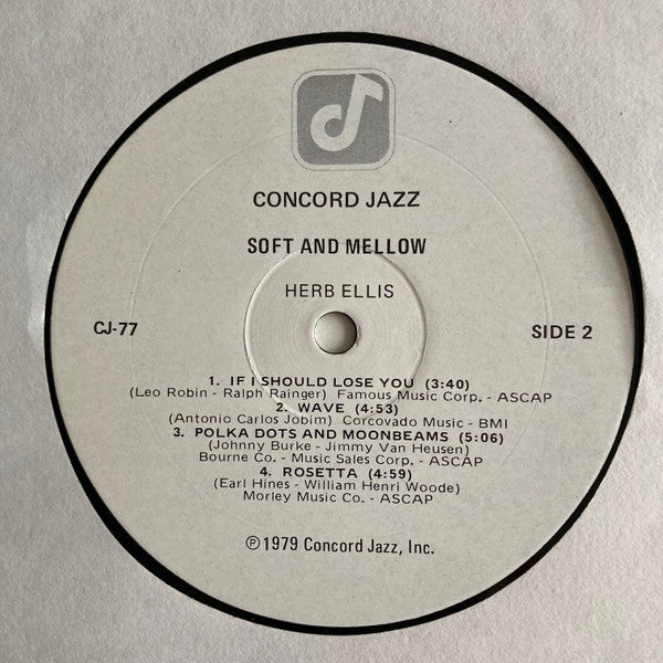 Herb Ellis - Soft & Mellow - LP