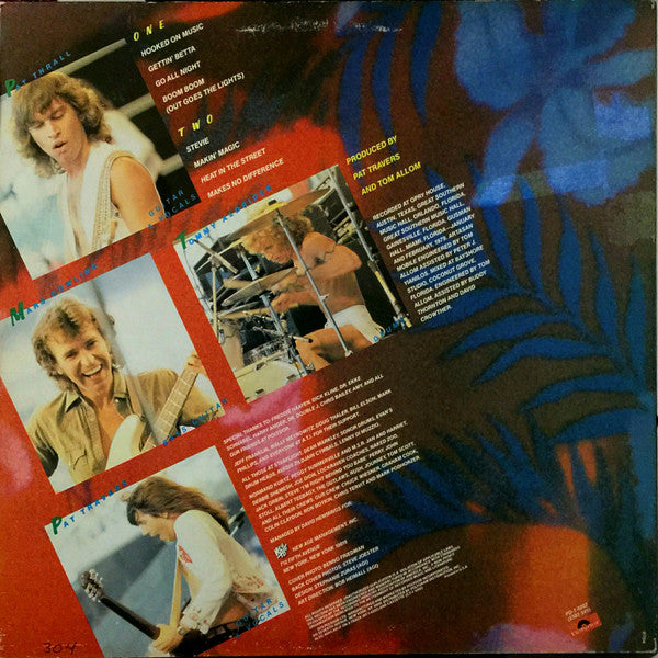 Pat Travers Band - ...Live! Go For What You Know - LP