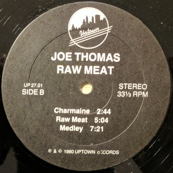 Joe Thomas (3) - Raw Meat (The Great Lunceford Tenor) - LP