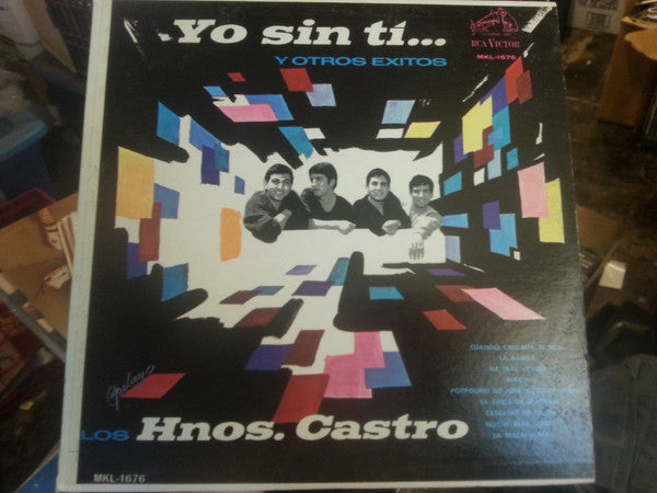 Los Hnos. Castro* - Yo Sin Ti... - LP