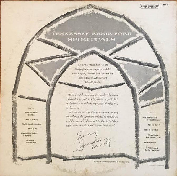 Tennessee Ernie Ford - Spirituals - LP