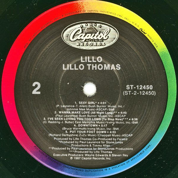 Lillo Thomas - Lillo - LP