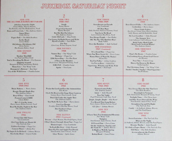 Various - Jukebox Saturday Night. 96 Great Jukebox Hits - LP