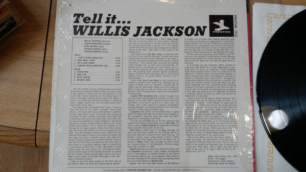 Willis Jackson - Tell It... - LP