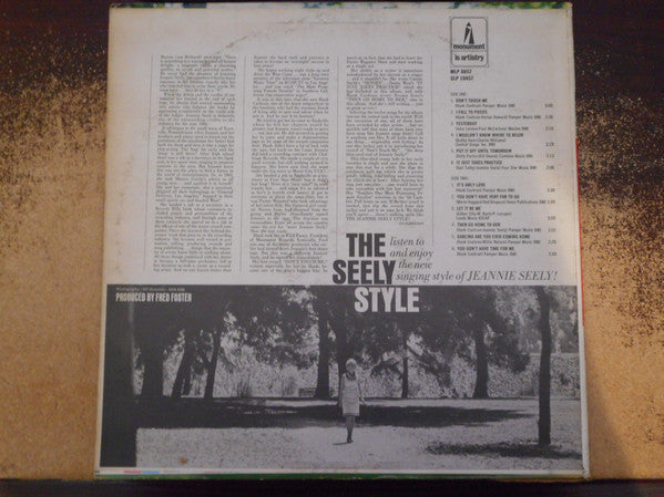 Jeannie Seely - The Seely Style - LP