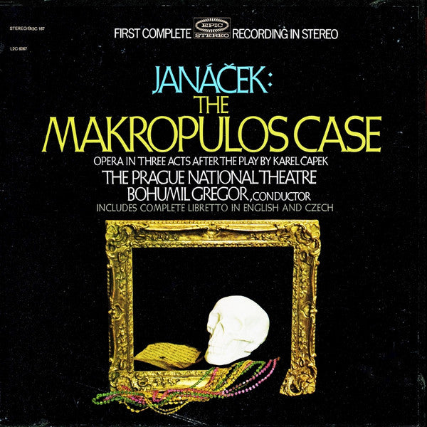 Leoš Janáček, Bohumil Gregor, Prague National Theatre Orchestra* - The Makropulos Case - LP