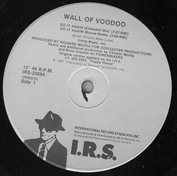 Wall Of Voodoo - Do It Again - LP