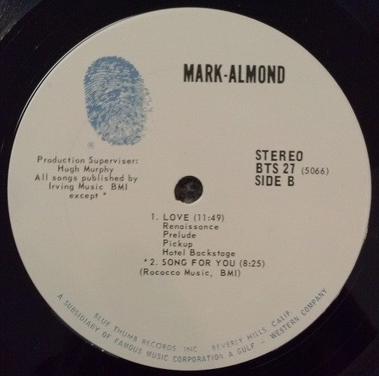 Mark-Almond - Mark-Almond - LP