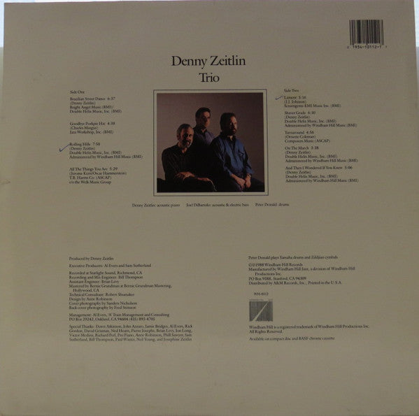 Denny Zeitlin - Trio - LP