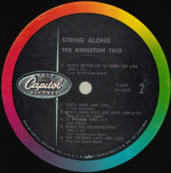 The Kingston Trio* - String Along - LP